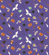 Harry Potter Halloween Swirls Cotton Fabric